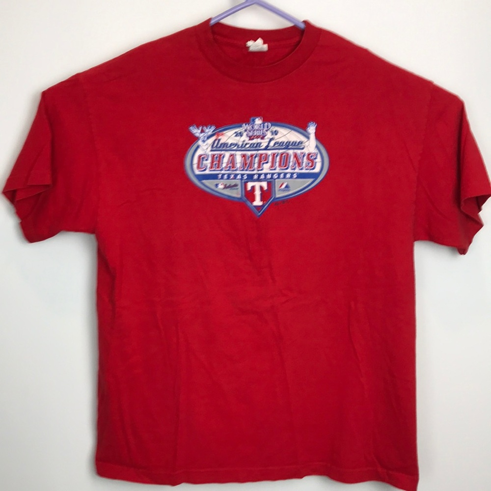 XL Texas Rangers 2010 AL Champions S/ Tee